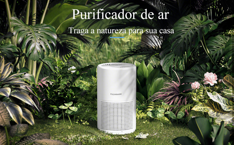 BrisaHush 360™ em ambiente claro, reforçando sensação de ar limpo